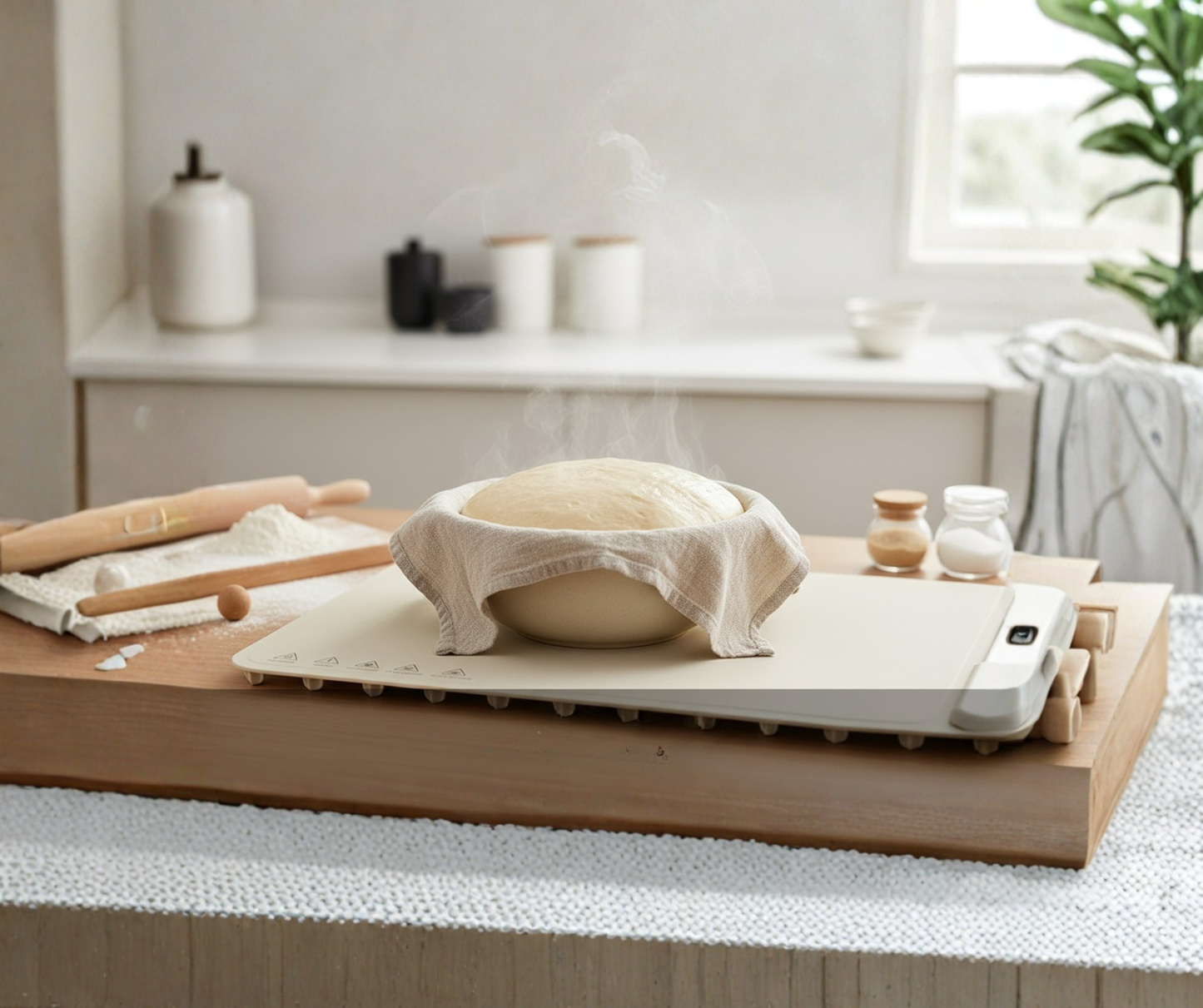 Tapis alimentaire chauffant " Chauffe qui peut "